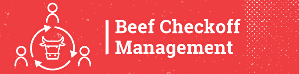 Beef Checkoff Management